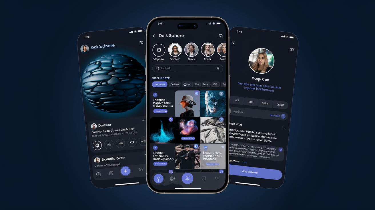 Aplicativo Dark-Sphere: Sua Conexão com o Oculto