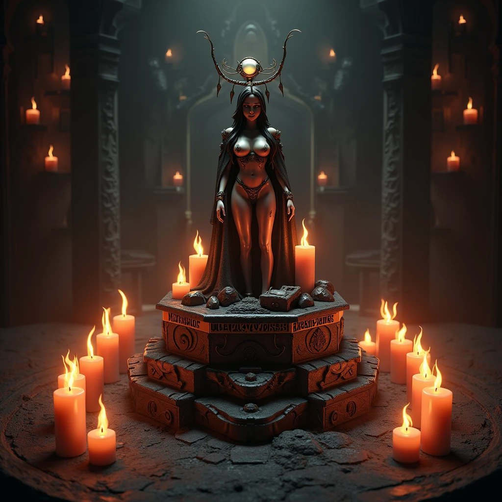Estátua com Sigilo